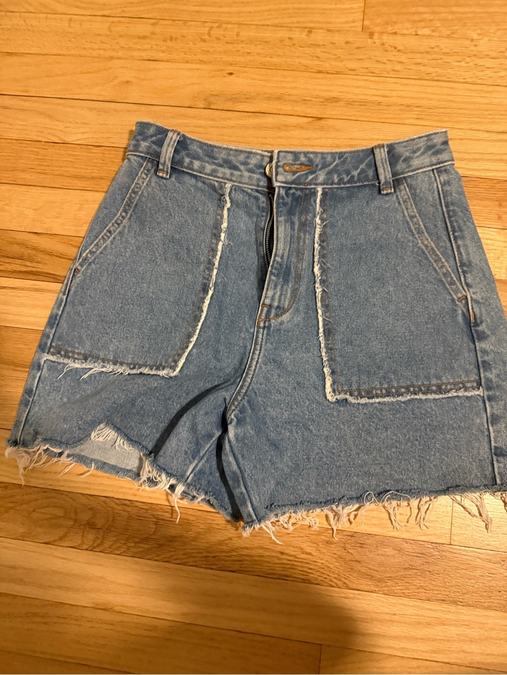 Zara denim shorts